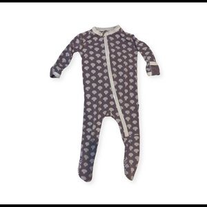 KickKee Pants Lavender Onesie